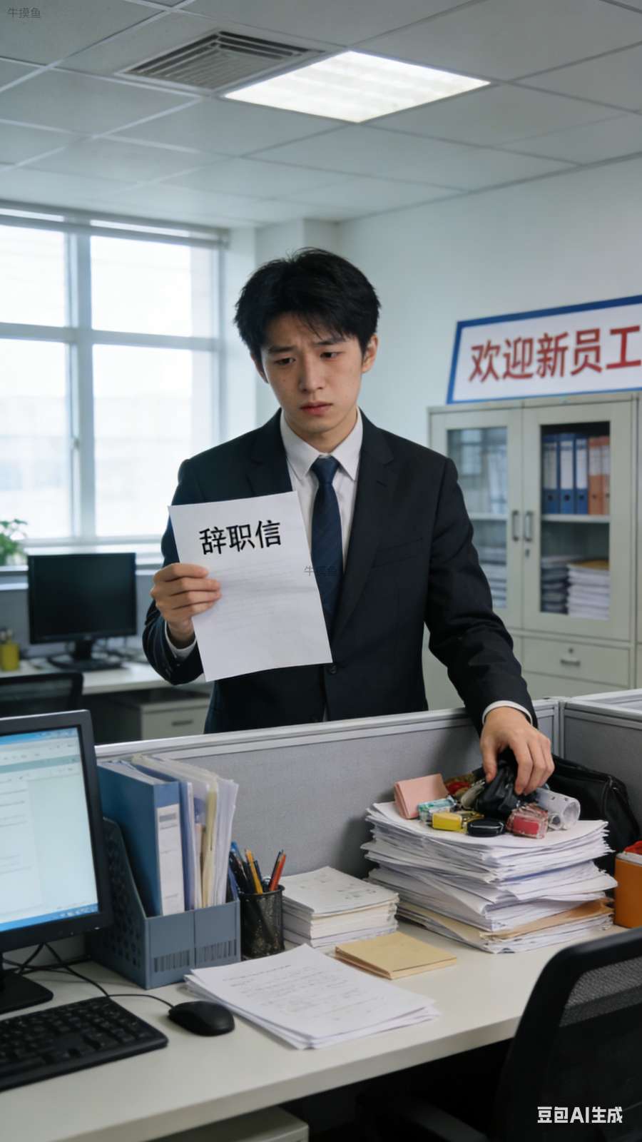 开工第一天提了离职