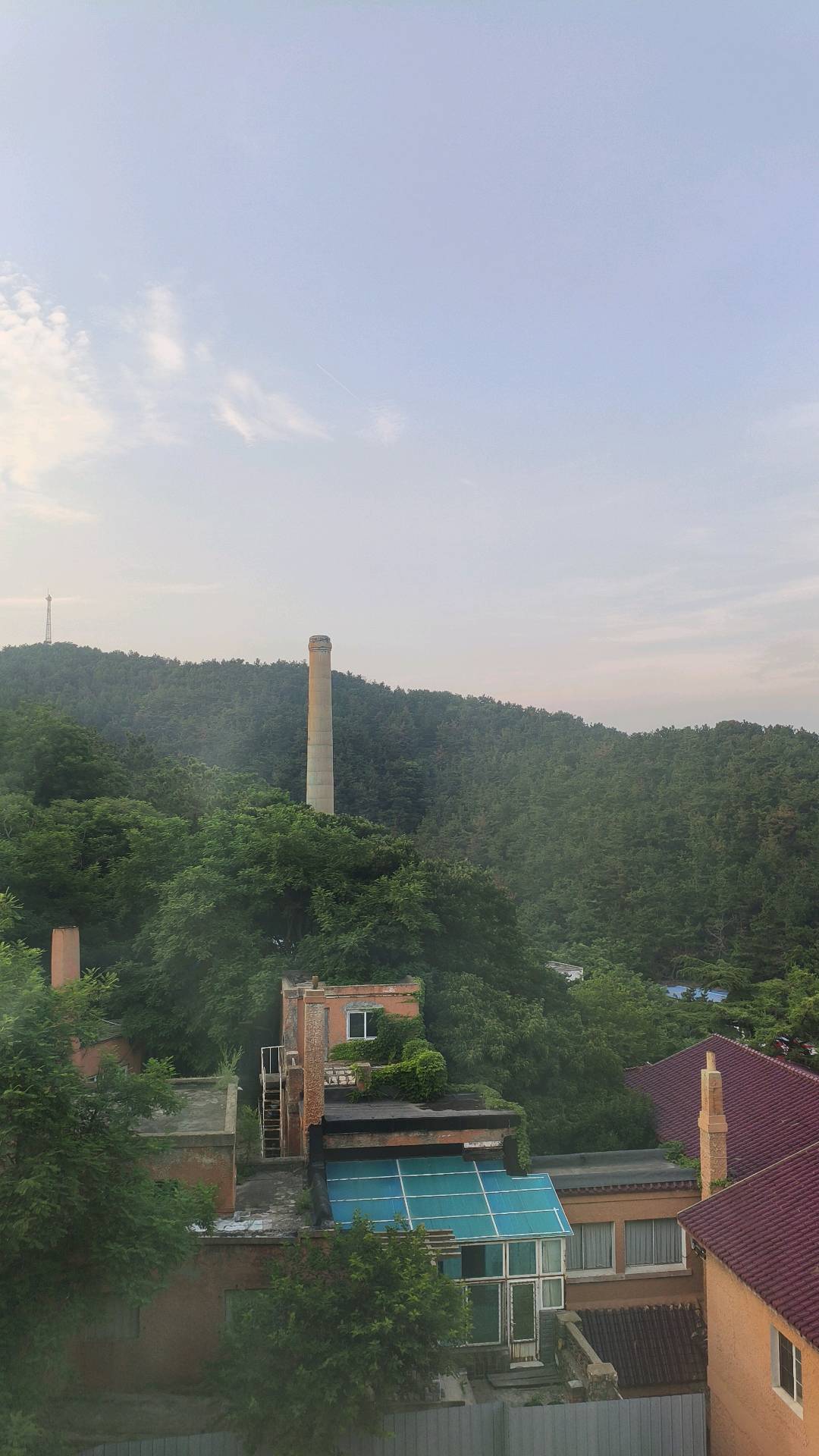 出差要了个海景房